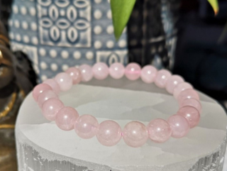 bracelet quartz rose